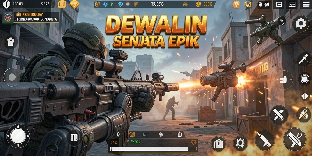 Tampilan antarmuka DEWALIN yang modern dan intuitif.