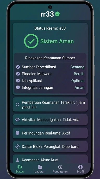 Download Aplikasi Resmi rr33 untuk Android